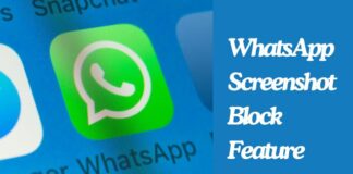 WhatsApp Screenshot Block Feature